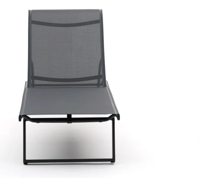 obala antracit ležalnik