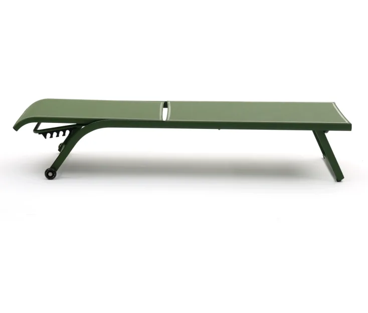 obala olive green sunbed