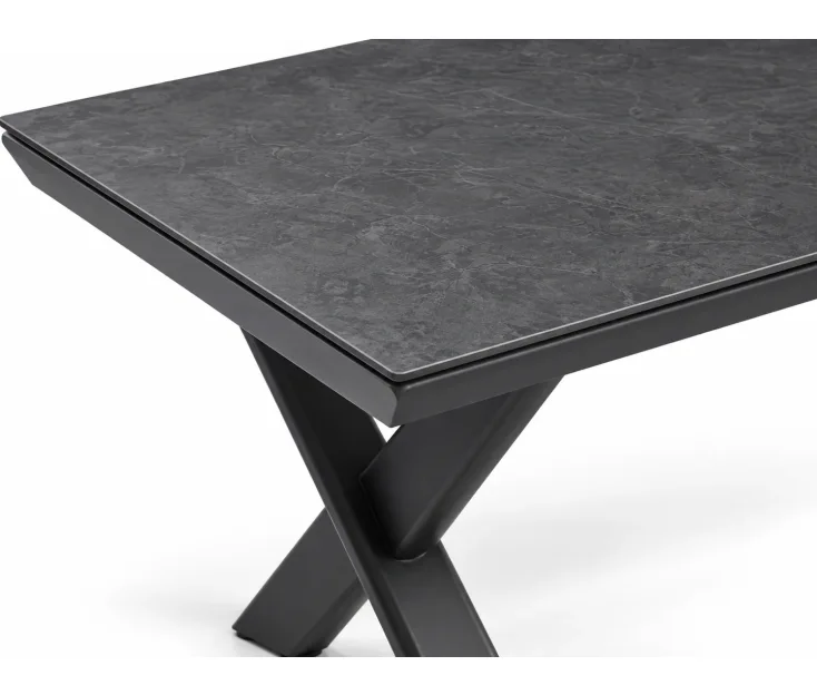LUXURY FIX ANTRACIT 240×100 vrtni stol