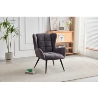 Loni Graphite Lounge armchair