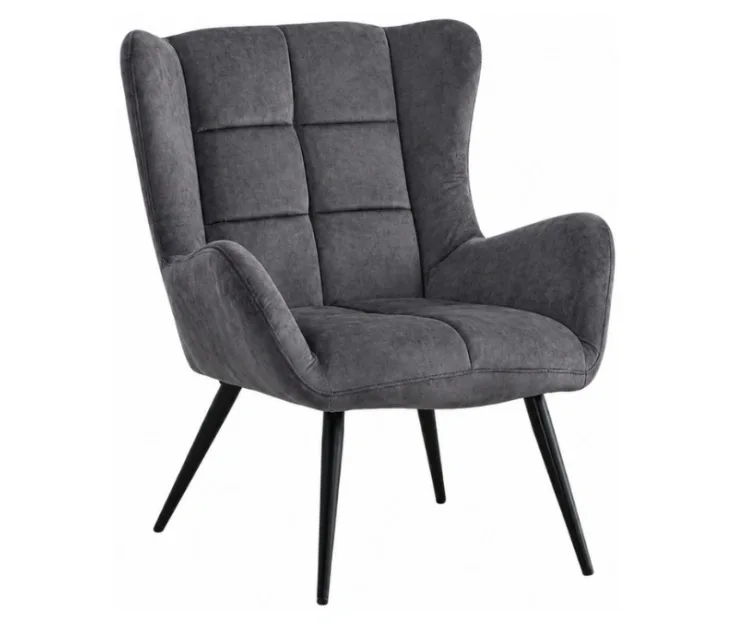 Loni Graphite Lounge poltrona
