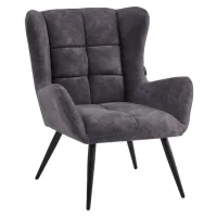 Loni Graphite Lounge armchair