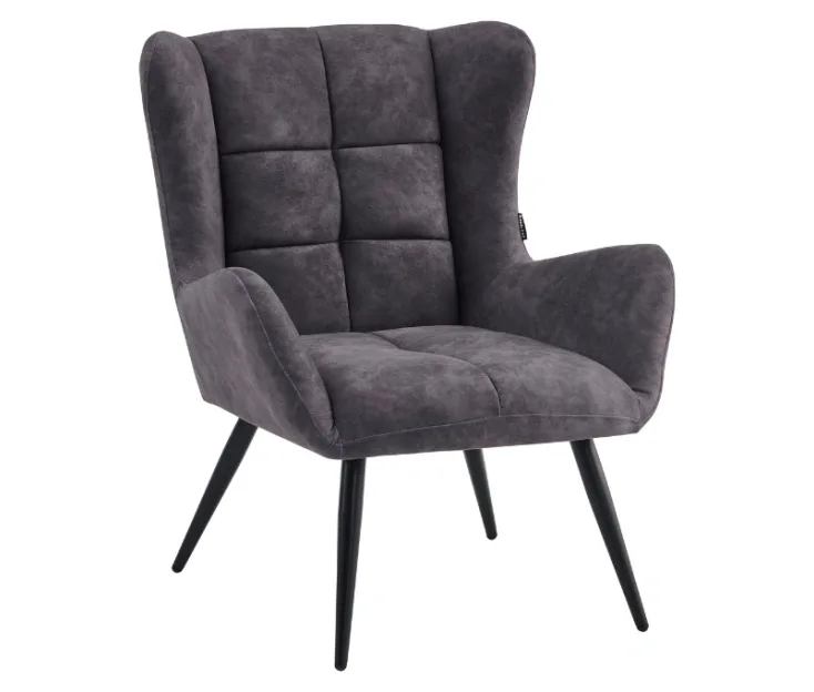 Loni Graphite Lounge stol
