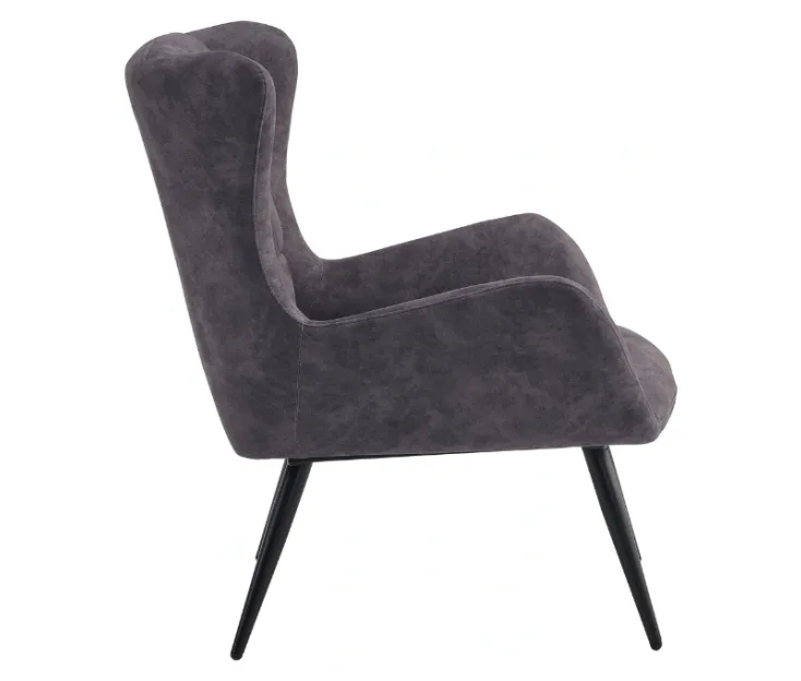 Loni Graphite Lounge stol