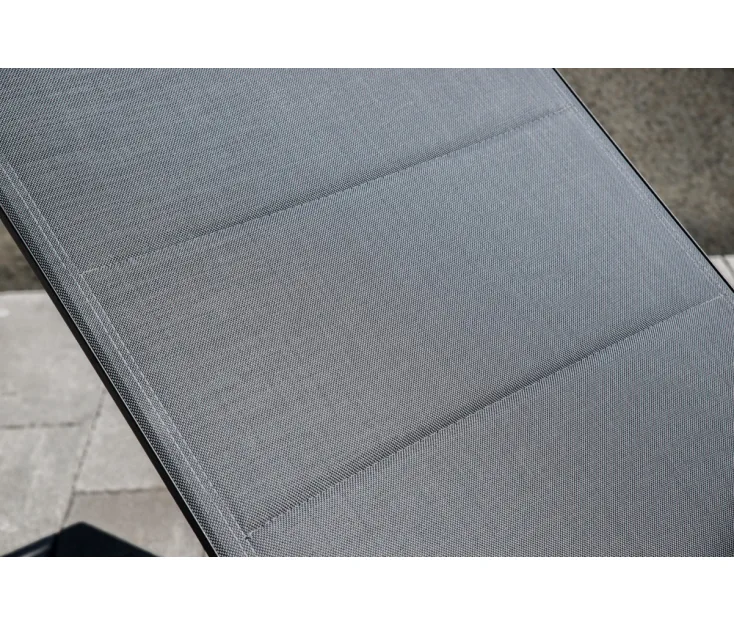 LUX ALU ANTRACIT lettino