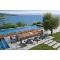 Maldivi / Maldivi Antracit 1+10 Premium Garden set