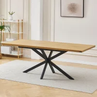 Melow Oak 160+40X90 Tavolo da pranzo