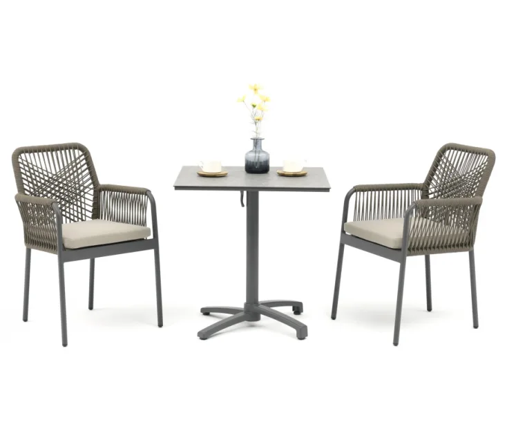 ALICANTE ANTRACIT/TAUPE stol