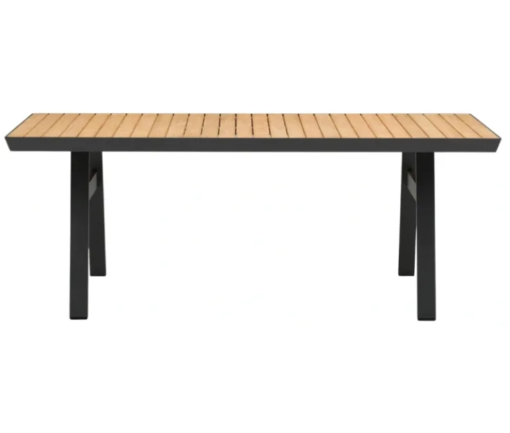 neia antracit/teak t premium garden table