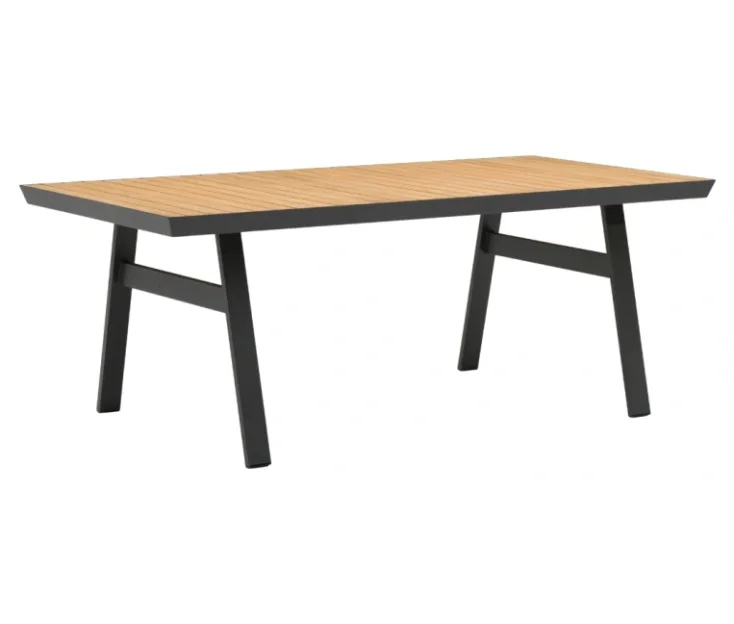 neia antracit/teak t premium garden table