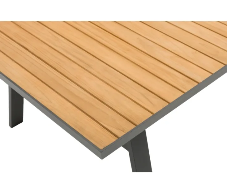 neia antracit/teak t premium garden table