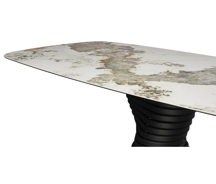 twist 240x120x76 elegantan fiksni stol s uvrnutim postoljem