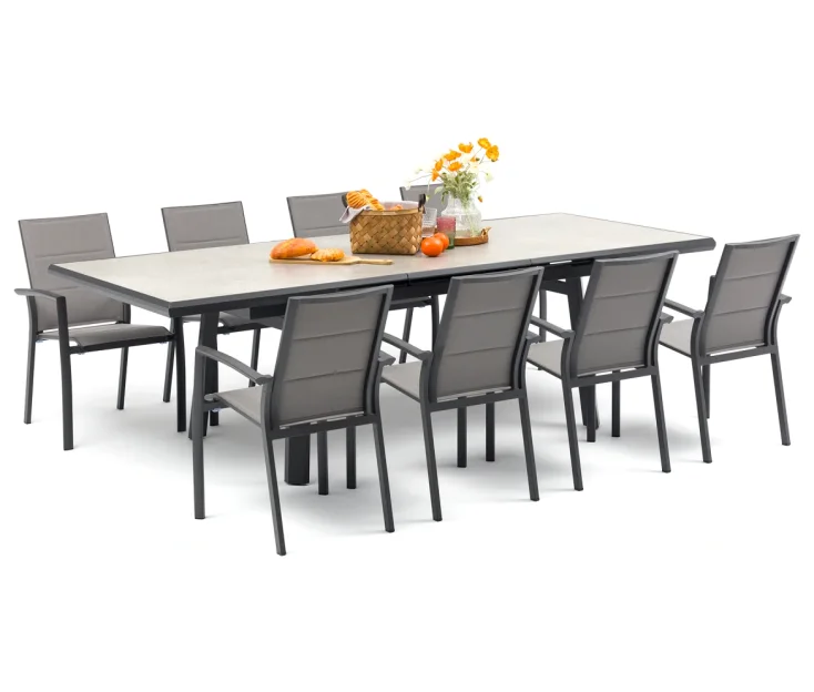 zara 200-260/oasis pro 1+8 set da giardino