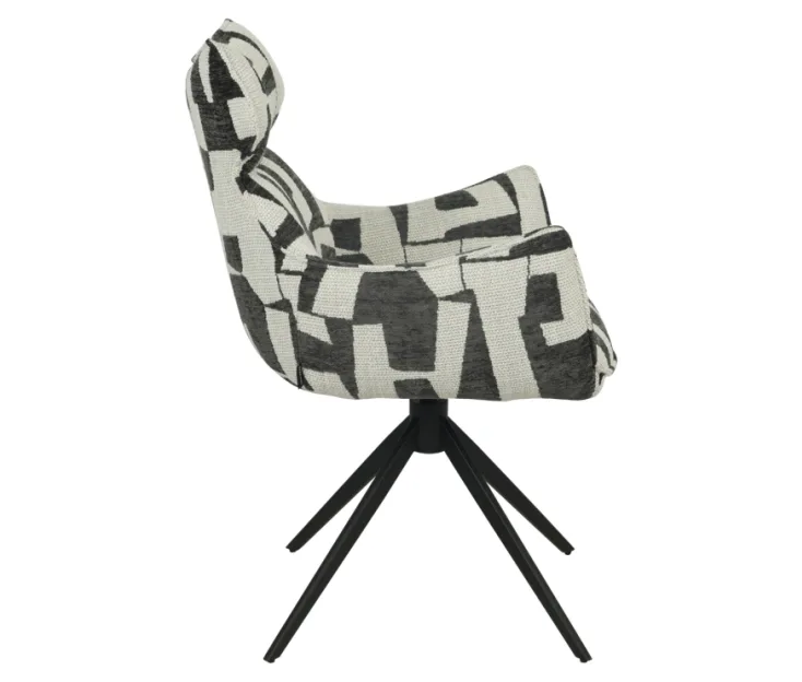 Forma / Mozaik black 1+4 Dining set