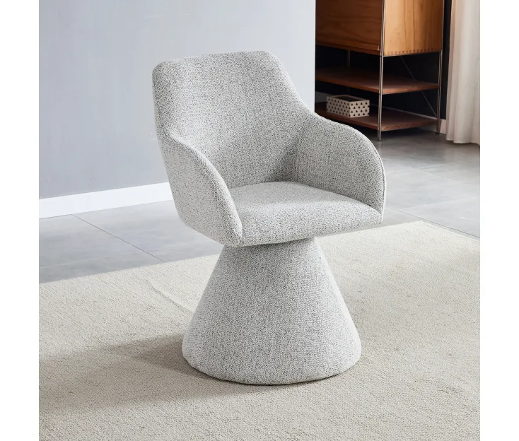 Nest Swivel Light Grey Vrtljiv stol