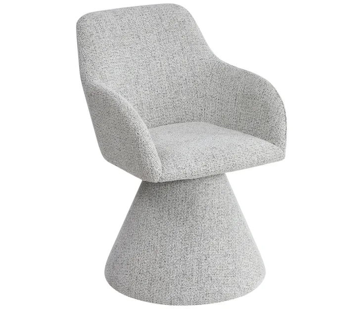 Nest Swivel Light Grey Vrtljiv stol