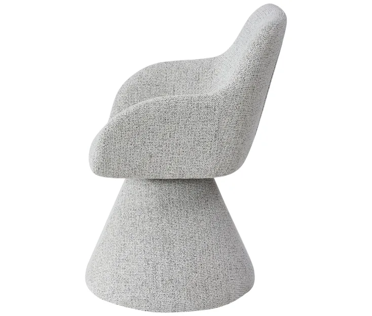 Nest Swivel Light Grey Vrtljiv stol