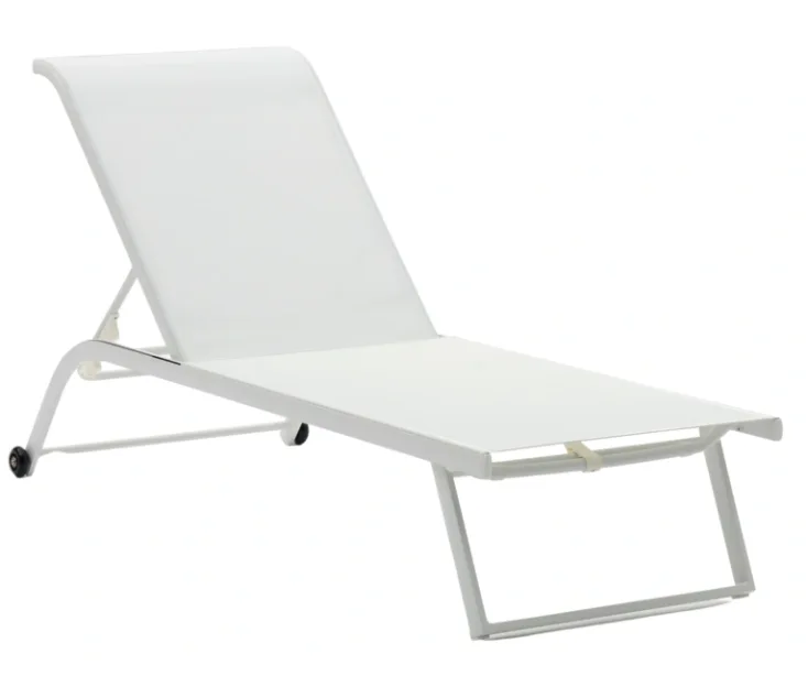 obala white sunbed