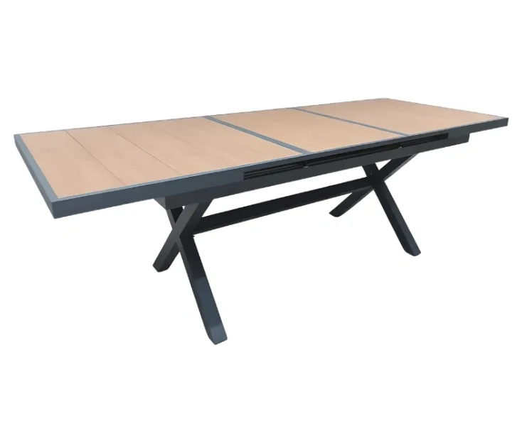 Oslo Antracit 180-240 / Istra 1+6 Vrtna garnitura