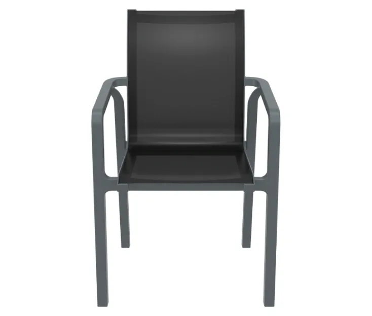 Pacific R Dark Grey/Black Sedia da giardino