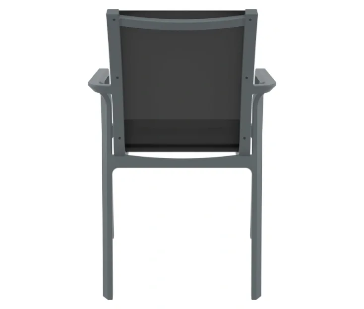 Pacific R Dark Grey/Black Sedia da giardino