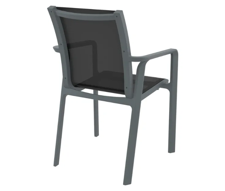 Pacific R Dark Grey/Black Sedia da giardino