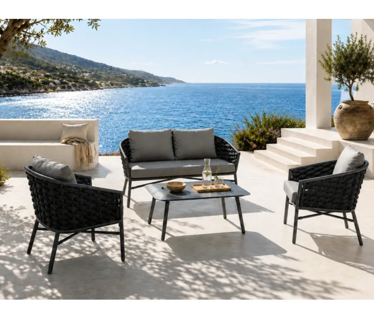KATE ANTRACIT/ANTRACIT garden set