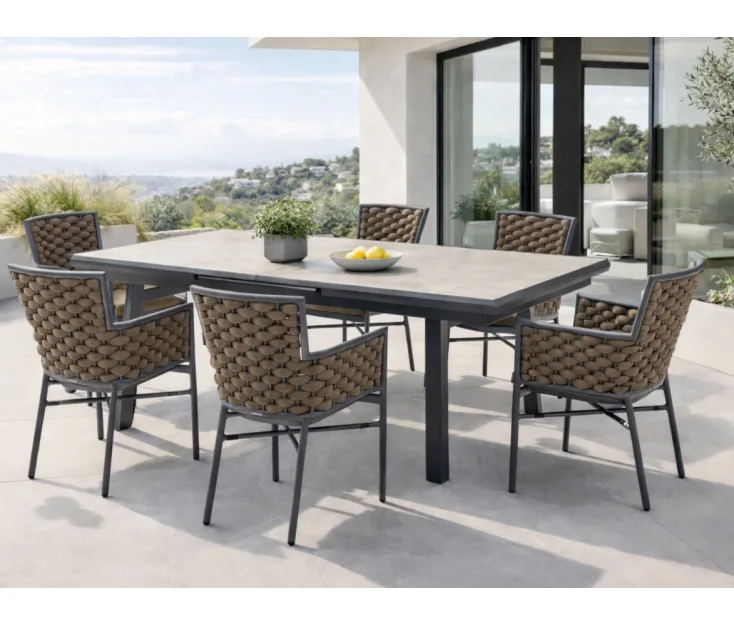 ZARA 200-260 / MEXICO AT TAUPE 1+6 Vrtna garnitura