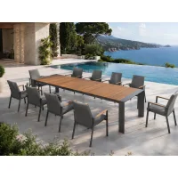 Maldivi / Maldivi Antracit 1+10 Premium Garden set