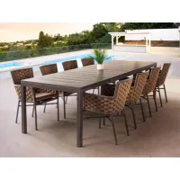 RIO 210-280/MEXICO tortora 1+8 Garden set