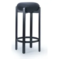 Pioner Black H75 Sedia per bar