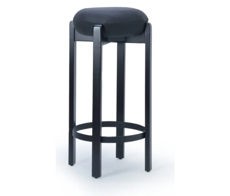 Pioner Black H75 Barski stol