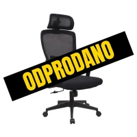 Pluton Black Pisarniški stol