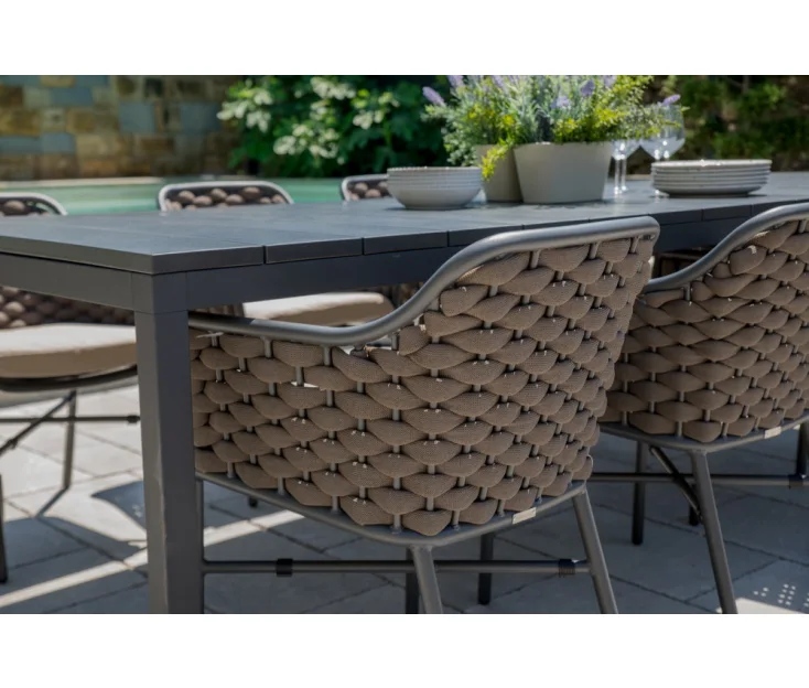 RIO 210-280/LEON tortora 1+8 garden set