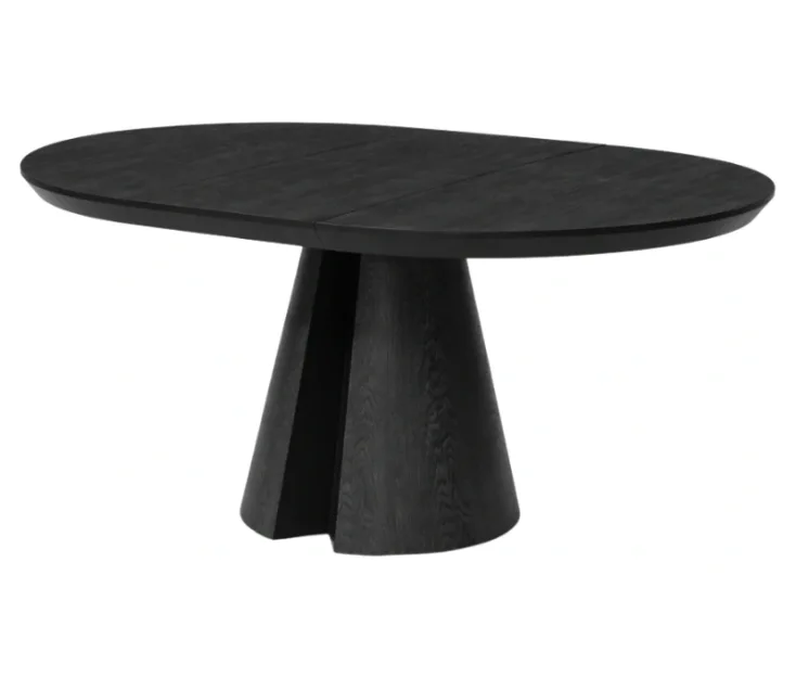 Rovere Black 120 / Fiore R Grey 1+4 Jedilna garnitura