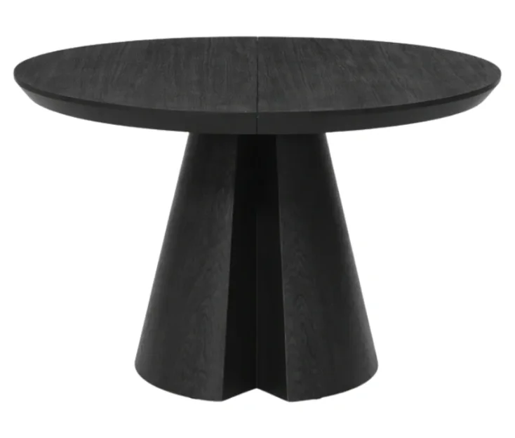 Rovere Black 120 / Fiore R Grey 1+4 Jedilna garnitura