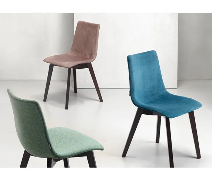 ZEBRA NATURAL 2806 profesionnal dining chair Scab