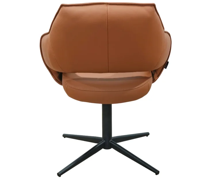 Senza Swivel Cognac Vrtljiv stol
