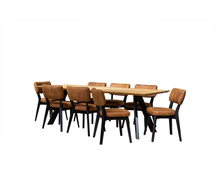 Vali A 240 / Patrick Cognac 1+8 Set da cucina