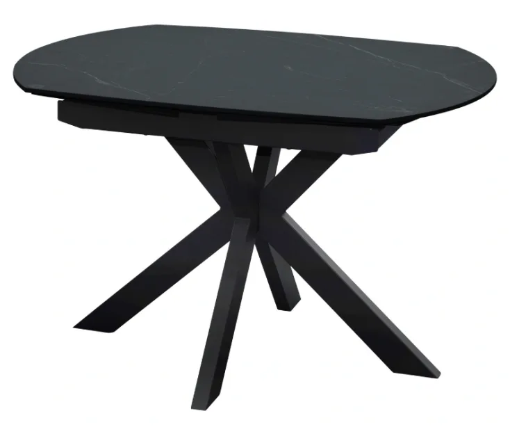 Smart Black 120 / Jason Grey 1+4 Jedilna garnitura