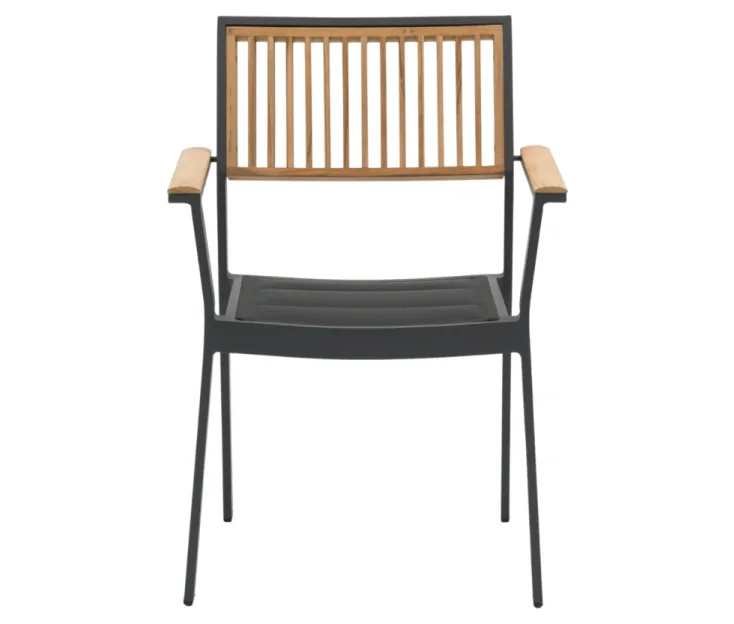 neia antracit/teak  stol