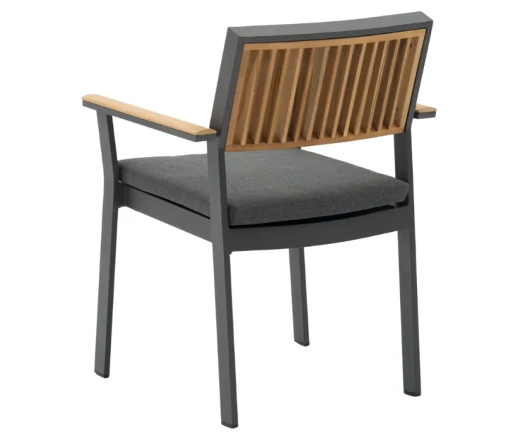 neia antracit/teak  stol