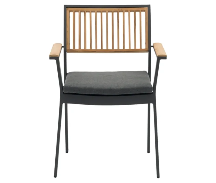 neia antracit/teak  stol