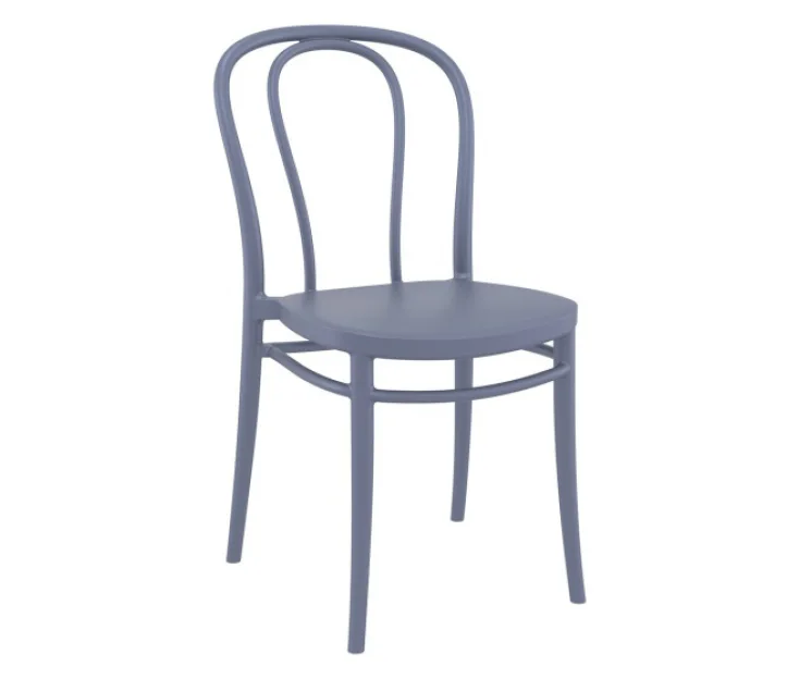 vrtni stoli VICTOR dark gray