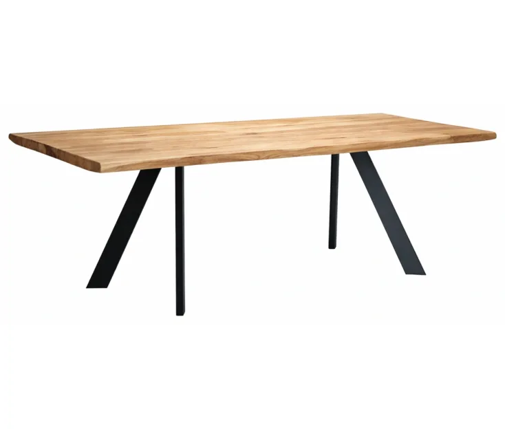 VALI NAT 240X100 MASIVA HRAST jedilna miza