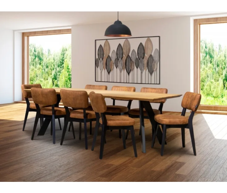 Vali A 240 / Patrick Cognac 1+8 Set da cucina