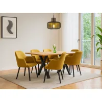 Vali X 200 / Sorbet 1+6 Dining set