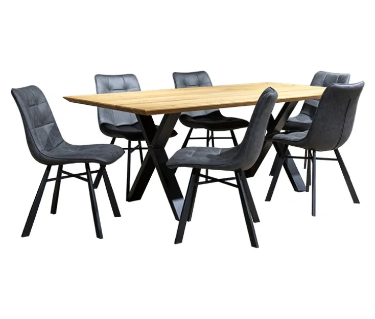 vali eco 200/todi grey 1+6 jedilna miza