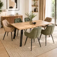 Vitra 200 / Amanda 1+6 Dining set