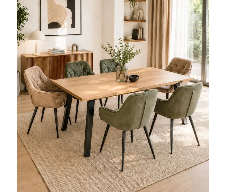 Vitra 200 / Amanda 1+6 Dining set